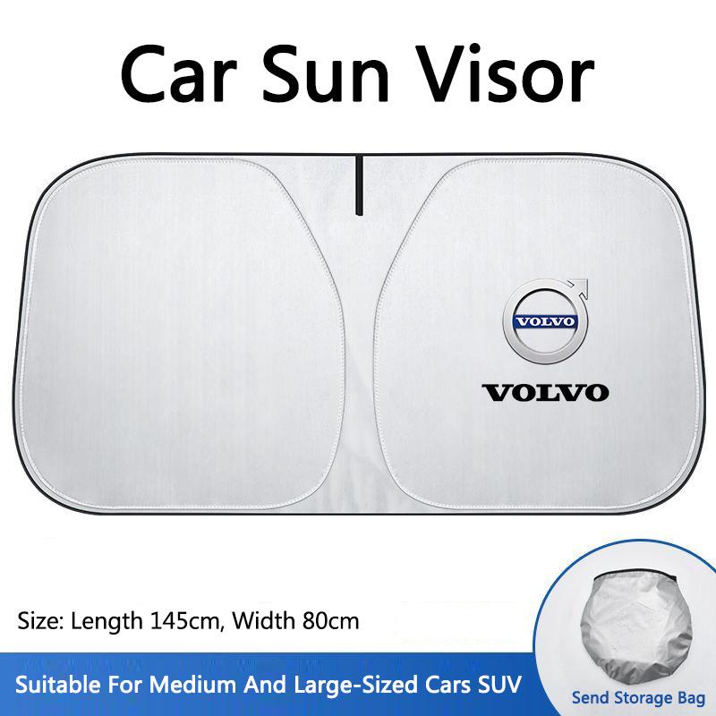 

Folding Car Windshield Sun Shade Cover Visor UV Protector For Volvo EX90 V60 V40 XC90 S60 XC60 V50 V70 S90 XC40 S80 V90 EX30 C70