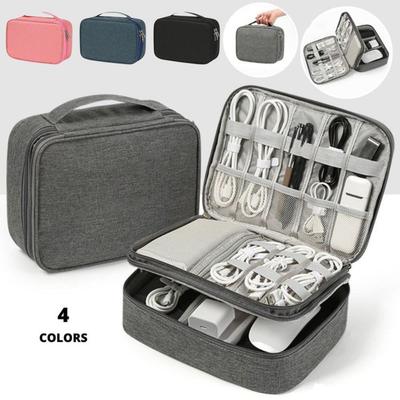Dust-proof Digital Storage Bag Zipper Prevent Scratches Charger Storage Bag Protective Lightweight Digital Accessories Bag