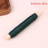 0.5/0.65/0.7Mm Green Metal Tying Wire, Rust-Resistant Floral Wire For Wrapping Around ,Suitable For Crafts, Christmas Decoration