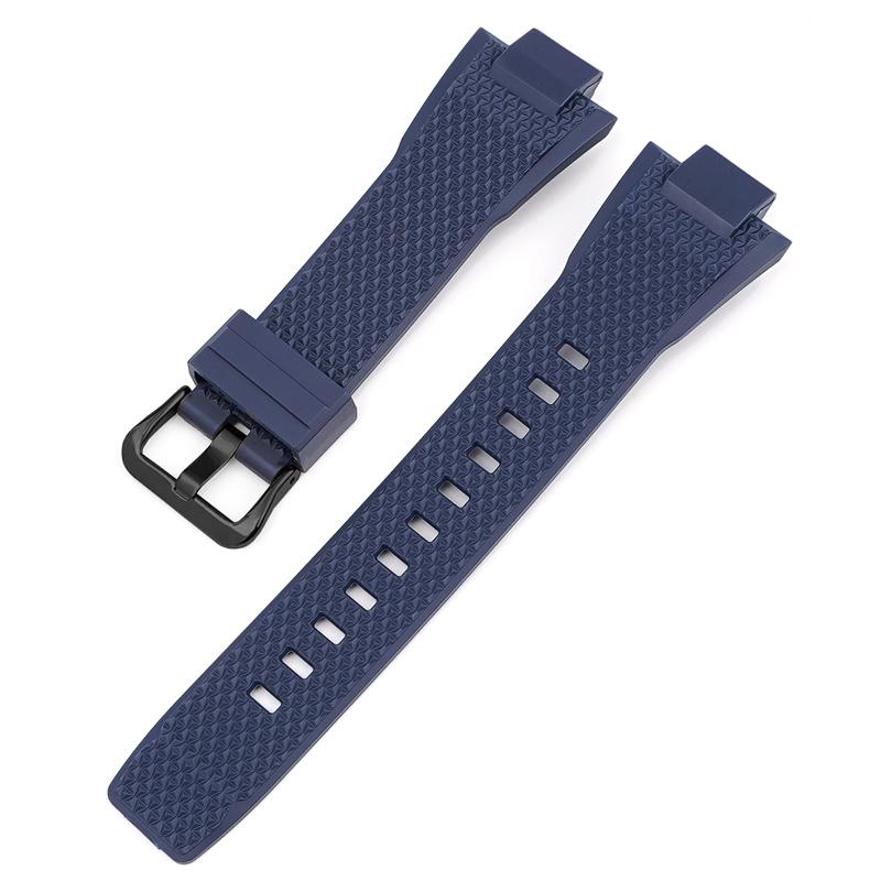 Watch Accessories For Casio G-SHOCK GST-B400 Series Resin Strap Men's Sports Waterproof Rubber Replacement Watchband Bracelet