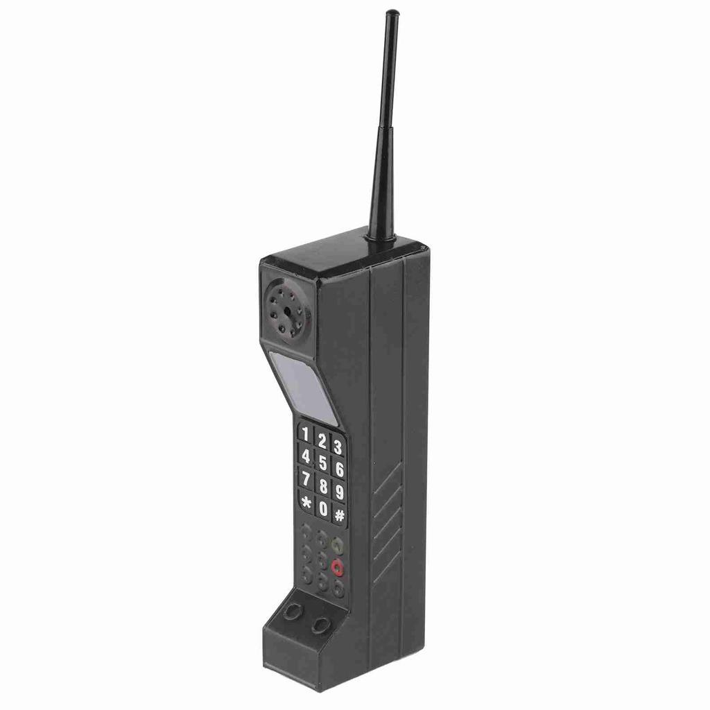 Retro Brick Cell Phone Ornament Vintage Cellular Phone Model Simulation Photographic Props Stylized Ornaments