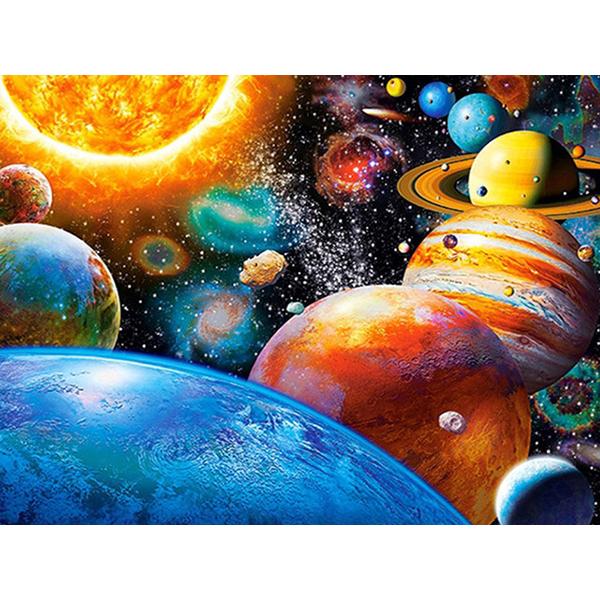 5D DIY Diamond Painting Universe Space Landscape Kit Full Drill Round Embroidery Mosaic Art Picture of Rhinestones Home Decor