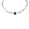 Pearl Hollow Star Pendant Necklace for Women Korean Fashion Punk Clavicle Chain Neckchain Party Jewelry Valentines Day