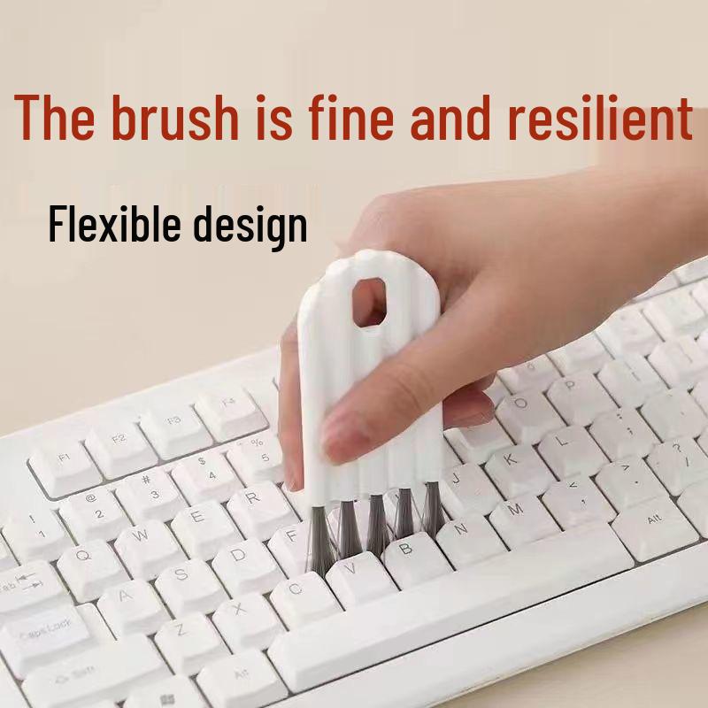 Japanese-Style Multi-Functional Cleaning Brush for Home: Cup, Lid, Thermos, Rubber Ring, and Nipple Bottle Cap Cleaner