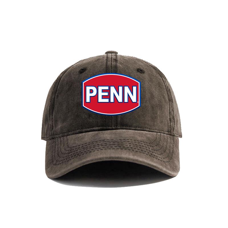 Penn Reels Baseball Caps Distressed Hats Cap Unisex Women Retro Outdoor Summer Adjustable Fishing Lover Hat
