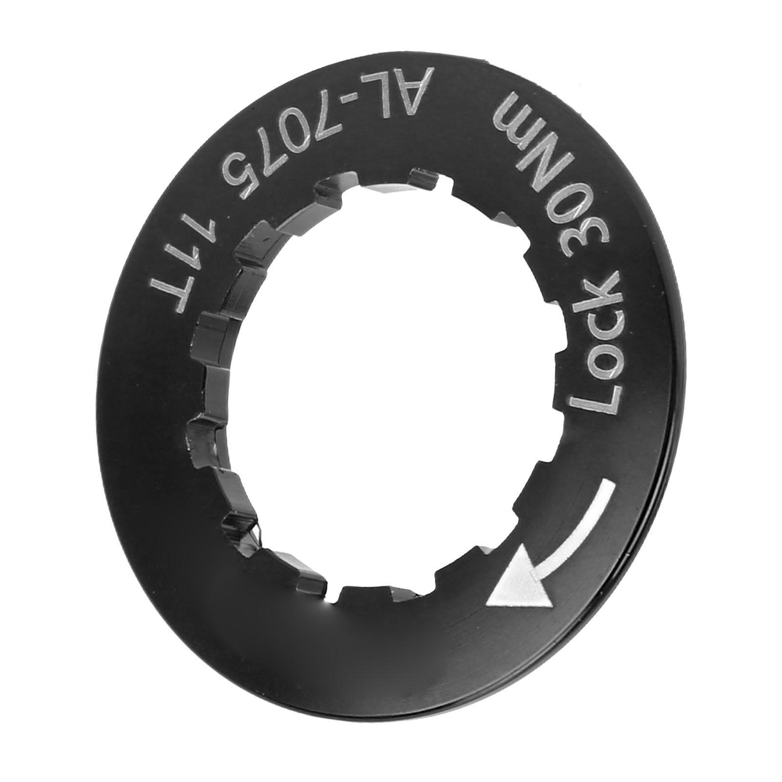 CANSUCC   Flywheel Lock Cover Aluminum Alloy Cassette Flywheel Locking Cover for Mountain Road Bike