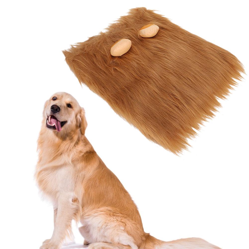 Mane Wig Headgear   Dress Up Halloween Clothes Mane Wig for Dogs Pet Costume