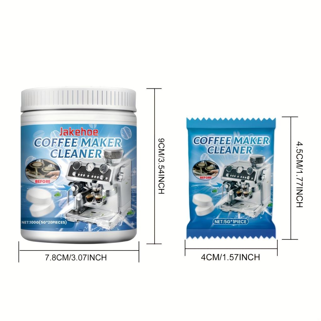 2025 New Coffee Maker Cleaner Tablets for Automatic & Semi-Automatic Machines -Deep Cleansing,Oil Removal,Coffee Machine Cleaner