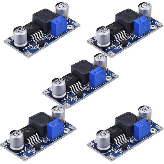 HiLetgo XL6009 Aufwärtswandler-Modul DC-DC Einstellbares Modul DC3.0-30V auf DC5-35V Ausgangsspannung Stromwandler Leiterplattenmodul 400KHz