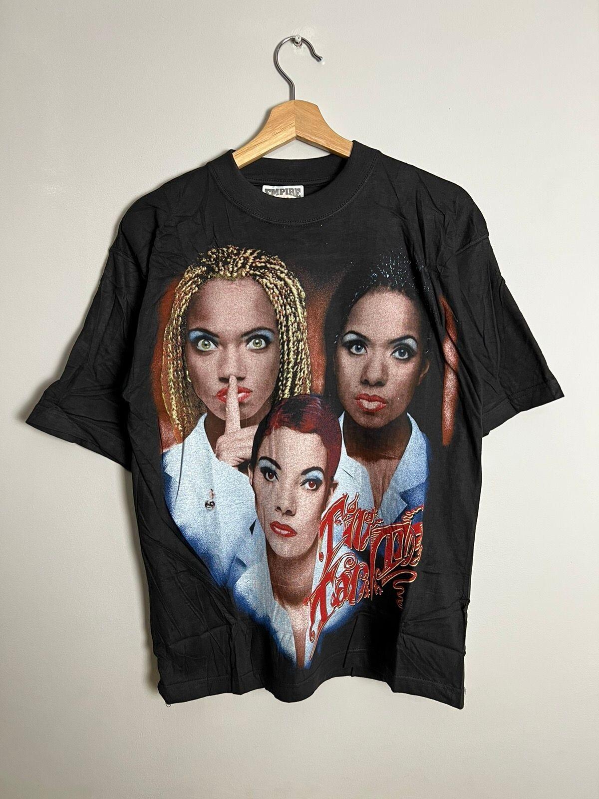 Tic Tac Toe 90s Vintage Band Tees German Pop Rap Unisex T-Shirt L
