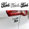 QAGQ8 For Ford Focus Mustang Ranger Fusion Mondeo MK3 MK4 Kuga ST ABS Car Rear Trunk Letter Emblem Sticker Decoration Auto Accessories