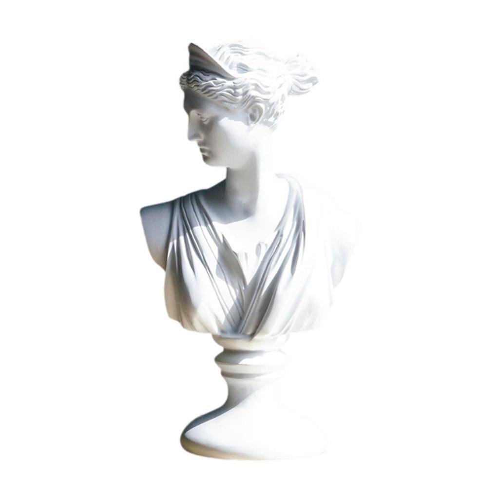 Griechische Mythologie Figur Büste für Heimkunstdekor Mehrzweck Kopfstatue