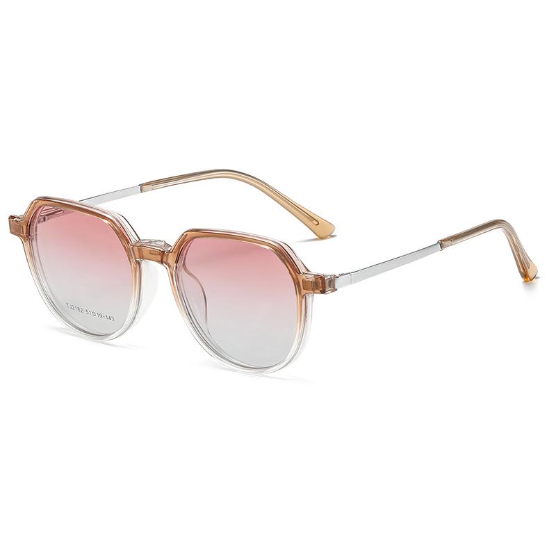 

2182 Поляризованная Магнитная Накладка TR90 Оправа для Очков для Мужчин и Женщин: Солнцезащитные очки от близорукости «Два в одном» как