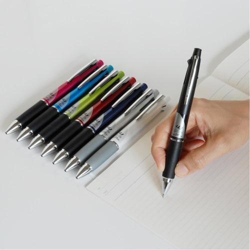 uni Mitsubishi Pencil Multi-Function Pen Jetstream 4&1 0.7 Silver Easy to Write MSXE510007.26