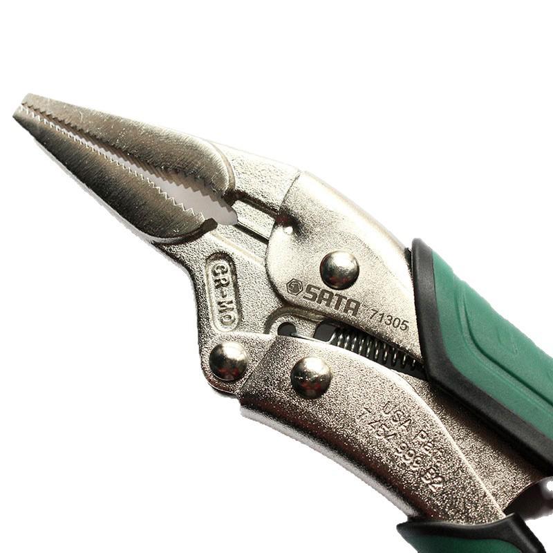 SATA 71305/71306 Needle Nose Pliers with Blade & Quick Release Lock