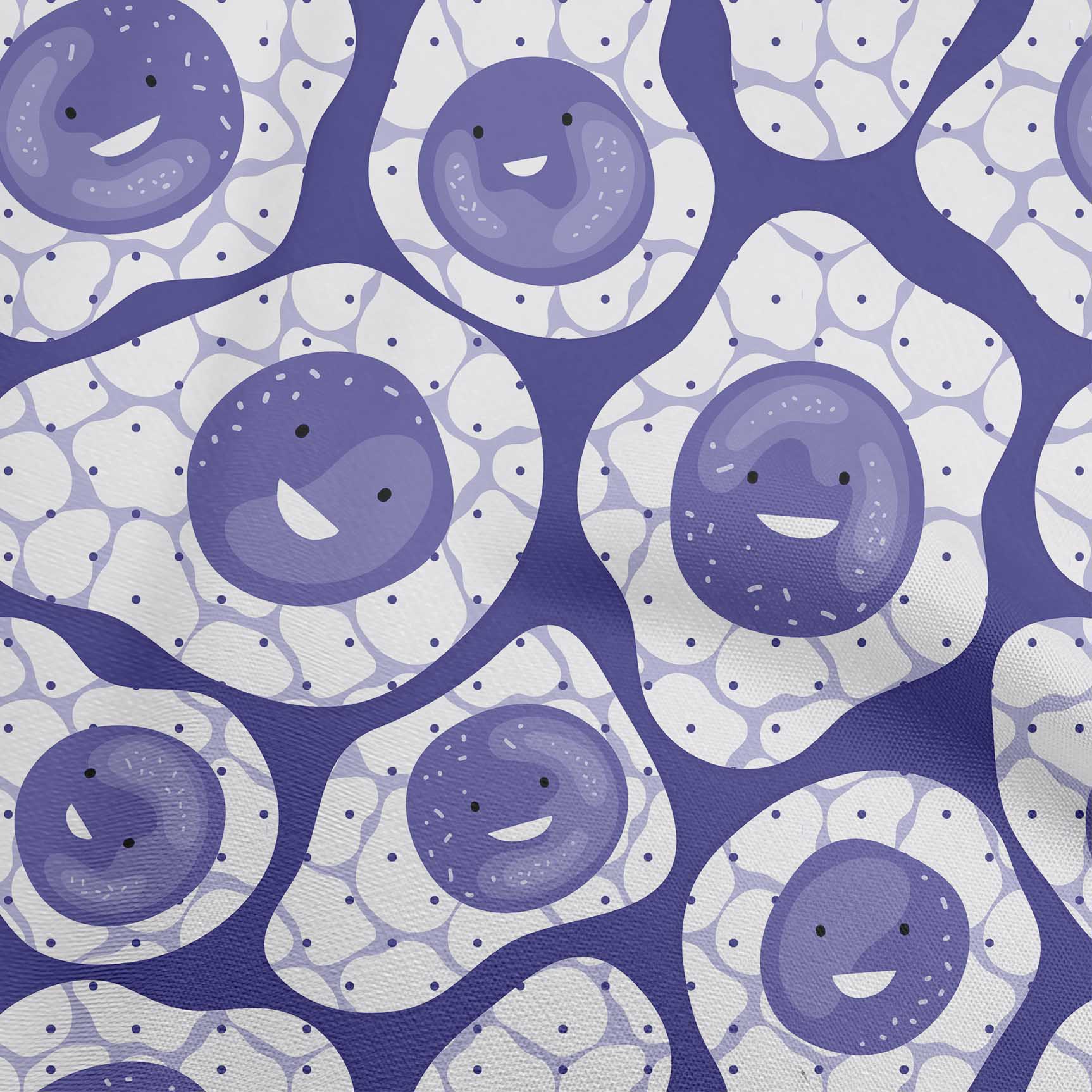 

OneOone Cotton Flex Brown Fabric Азіатська кавайна смажена яйце Ремісничі проекти Декоративна тканина з принтом у дворі 40 дюймів 42 Inch Wide - Viscose Chiffon фіолетовий