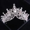 Vintage Argento Dorato Nero Metallo Lusso Strega E Principe Festa Danzante Matrimonio Copricapo Corona Accessori Capelli