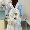 Schoolbag Korean Small Fresh Schoolbag Female College Student Simple Star Backpack Lightweight Large Capacity High School Student Backpack Schoolbag
