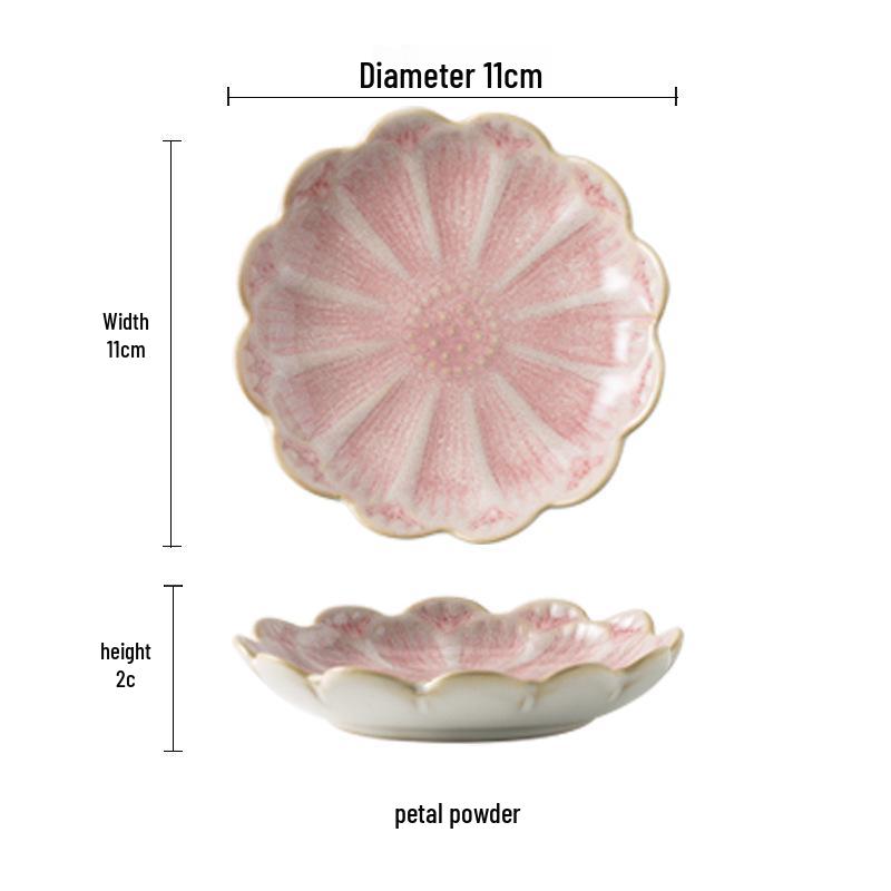 Lotus Leaf Ceramic Jewelry Tray - Decorative Home Ornament.