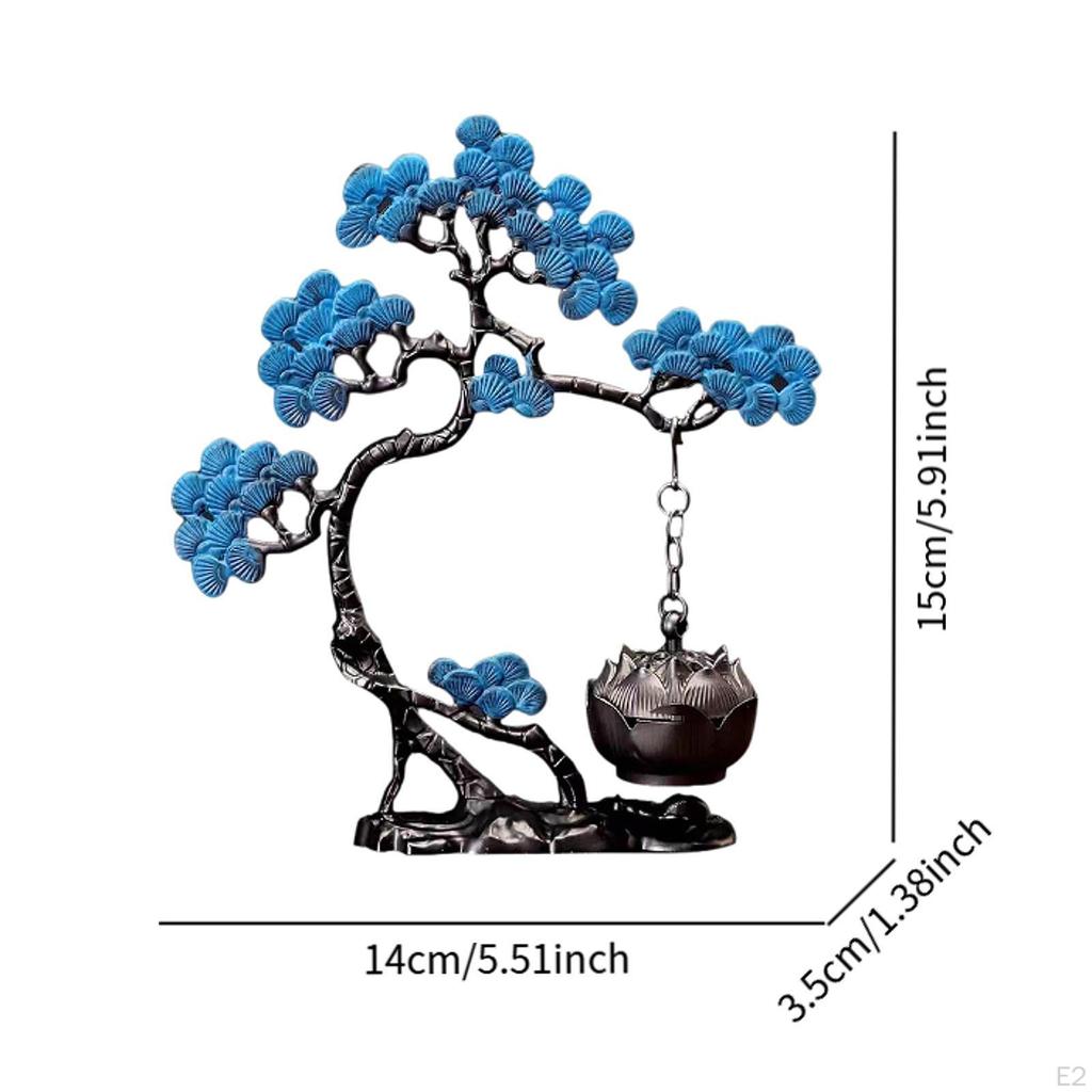 Wiszący Kadzielnica Uchwyt na Kadzidło Sosna do Przestrzeni Medytacyjnej