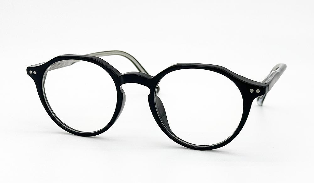 Lapeullolida Bee Black Horn-Rimmed Glasses
