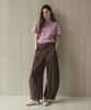 Seutyudioaenpaleukeu Cargo Cutline Pants_Brown