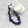 Natural tourmaline powder amethyst pomegranate lapis lazuli obsidian gravel bracelet, a variety of irregular women's jade bracelets