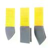 3-Pack TPU Caulk Smoothing Tool Set – Flexible Corner Squeegee for Grout, Sealant & Silicone Finishing | Multi-Angle Scraper for