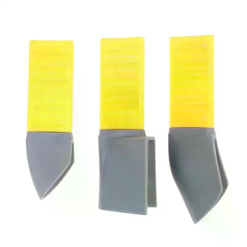 3-Pack TPU Caulk Smoothing Tool Set – Flexible Corner Squeegee for Grout, Sealant & Silicone Finishing | Multi-Angle Scraper for