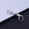 1-10 STK EDC Taschen-Ausrüstung Taschen-Aufhängungsclip Mini Taschen-Aufhängungsclip Kleiderbügel Edelstahl mit Schlüsselanhänger Outdoor-Ausrüstung