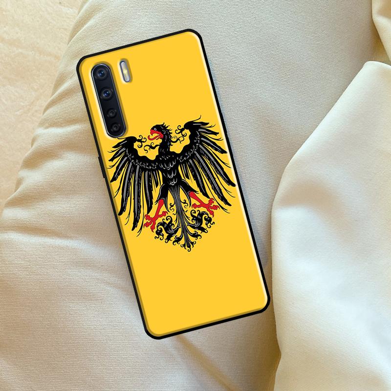 German Empire Flag Case For Oppo A6 A5 Pro A15 A57 A17 A54 A74 A94 A76 A16 A96 A40 A60 A80 A18 A38 A58 A78 A98