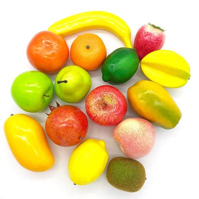 HIRAISM 15 Types Fake Assorted Food Just Like the Display Model Set, Fruits, Fruits, Vegetables, Objects, Samples, Real,