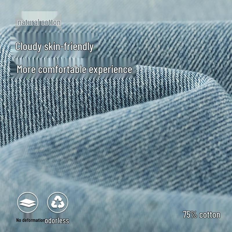 Women's 2025 High-Waisted Wide-Leg Jeans: New Light-Pear Slimming Straight-Leg Summer Style