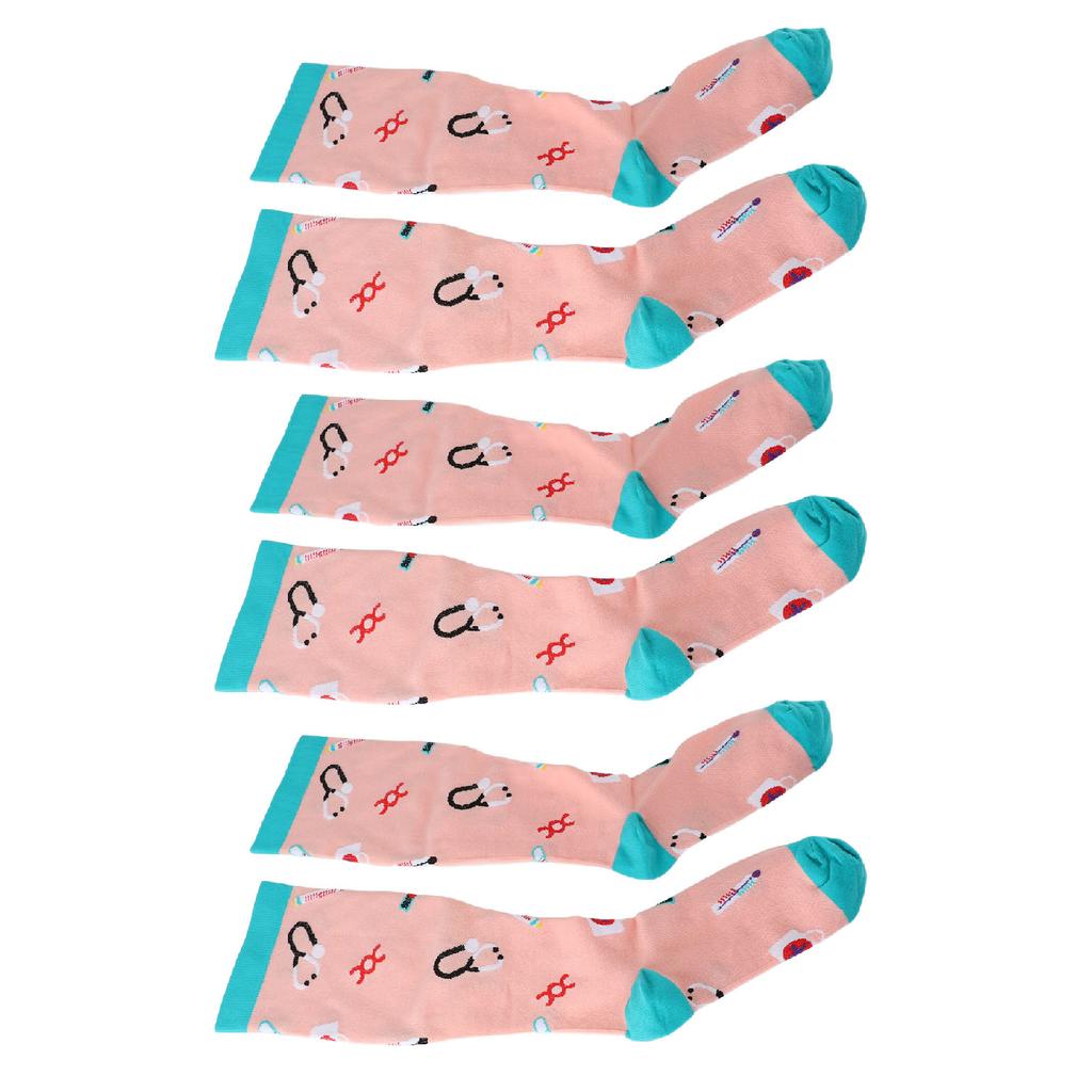 3 Pairs Extra Wide Calf Compression Socks for Men Women Knee High Graduated Support Plus Size Compre