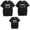 Funny Oil Gauge Parent-Child T-Shirt - Father-Son Matching Outfit