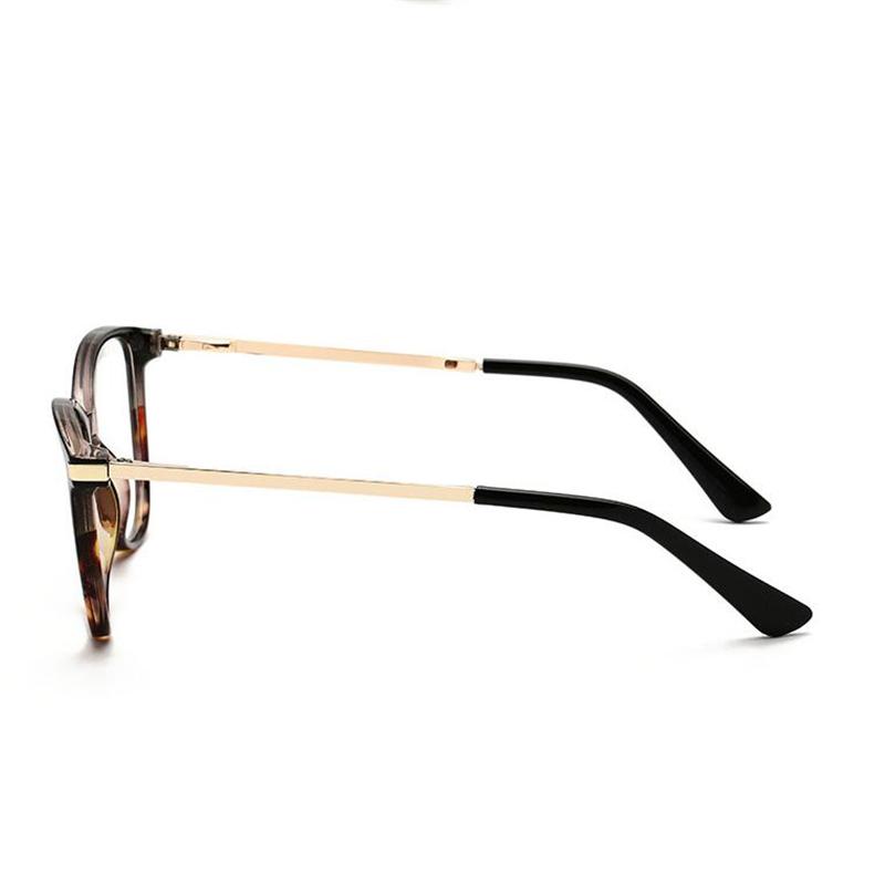 Anti Blue Light Cat Eye Myopia Glasses Women Brand Designer Spring Leg Prescription Spectacles Frame Diopter 0 -0.5 -0.75 To -6