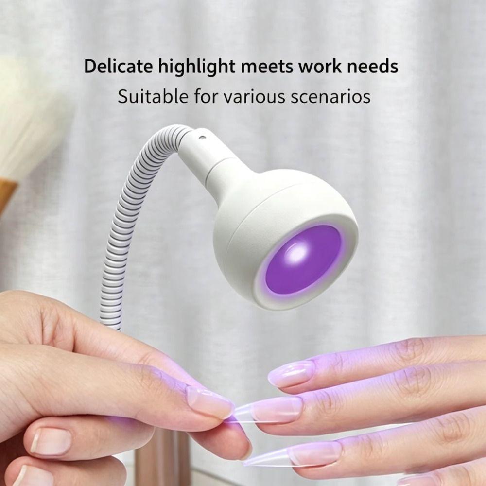 USB Plug In UV LED Nail Lamp Quick Drying Gel Polish Curing Dryer Nail Drying Lamp Salon Use