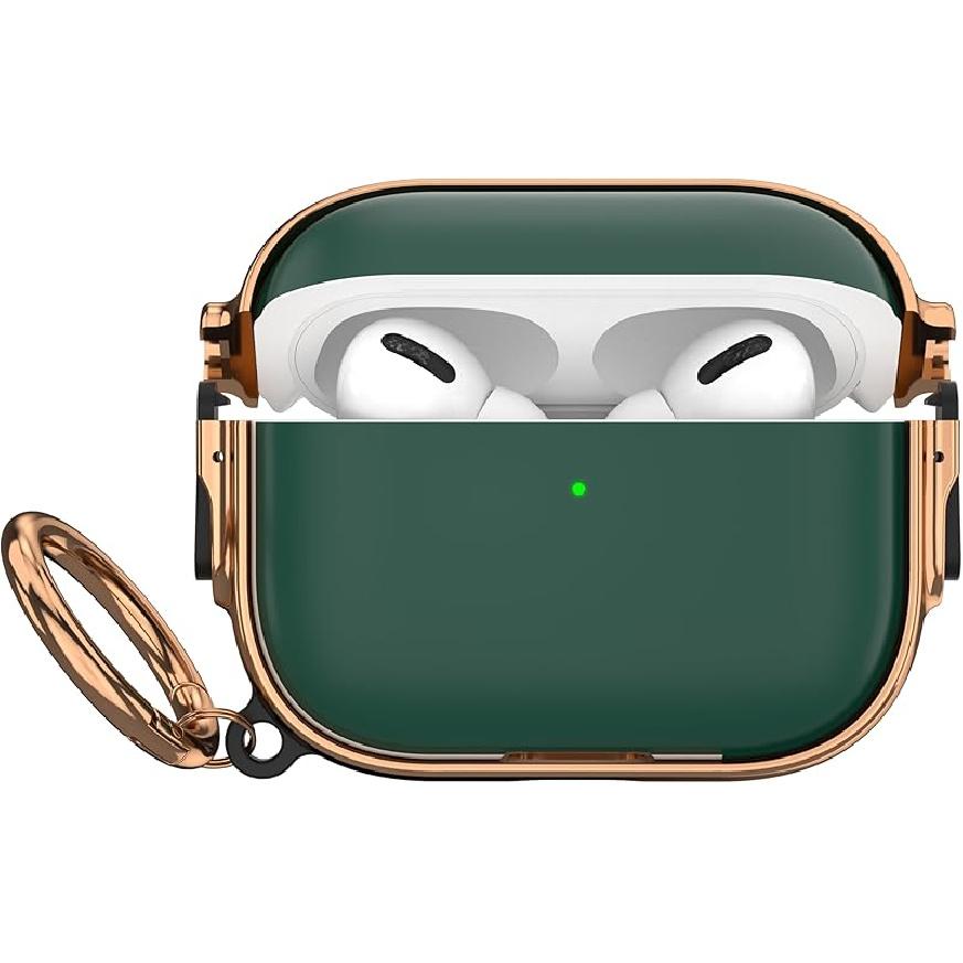 Maxjoy for AirPods Pro 3rd Generation Case with Lock, Flower AirPods Pro 3 Case Lock Protective Hard Cute AirPod Pro 3 Cover for Women Men with