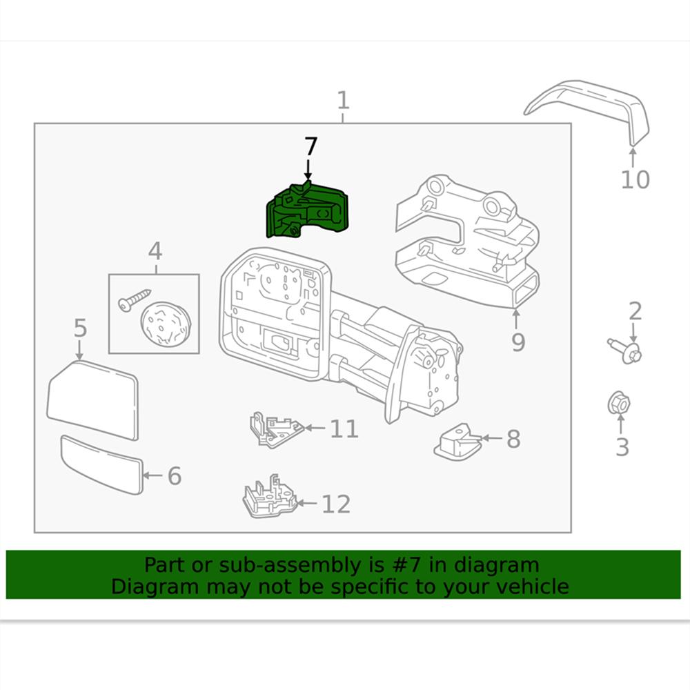 For Ford Signal Lamp FL3Z13B375CC