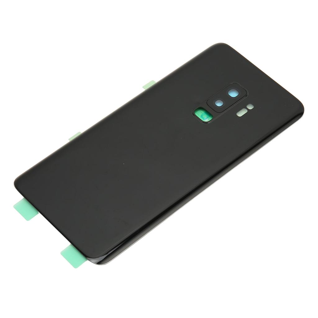 Glass Battery Back Cover Replacement Rear Door Panel with Pre Installed Camera Lens Adhesive for Gal