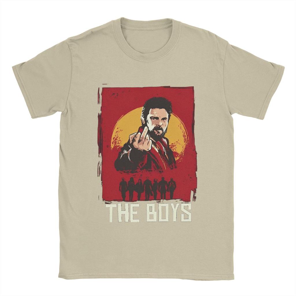 The Boys Tshirts Mens TV Show Starlight Women T-Shirts Homelander Funny T Shirt Cotton Fashion  Designer Male Clothes Tops Tees