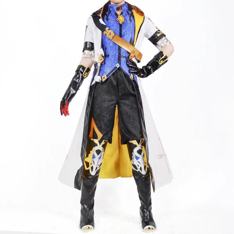 Game Albedo Cosplay Costumes   Anime Uniform Halloween Costume Carnival Party Costume for Men Women Wig Clothing