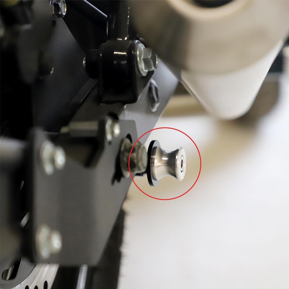2 Peças 6mm 8mm 10mm Motocicleta Alta Qualidade Parafusos de Suporte de Balança Traseira Rolos da Balança Peças Deslizantes
