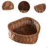 Handwoven Heart Basket for Dining Table, Multi-Purpose Storage Solution