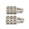 1 Pair Positive Negative 12 Way Heavey Duty Battery Terminals Clamps   Acid Battery Post Connector for Car