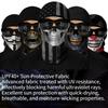 1PC summer sunscreen headgear men and women outdoor locomotive riding helmet lining headgear fishing funny face kini face mask