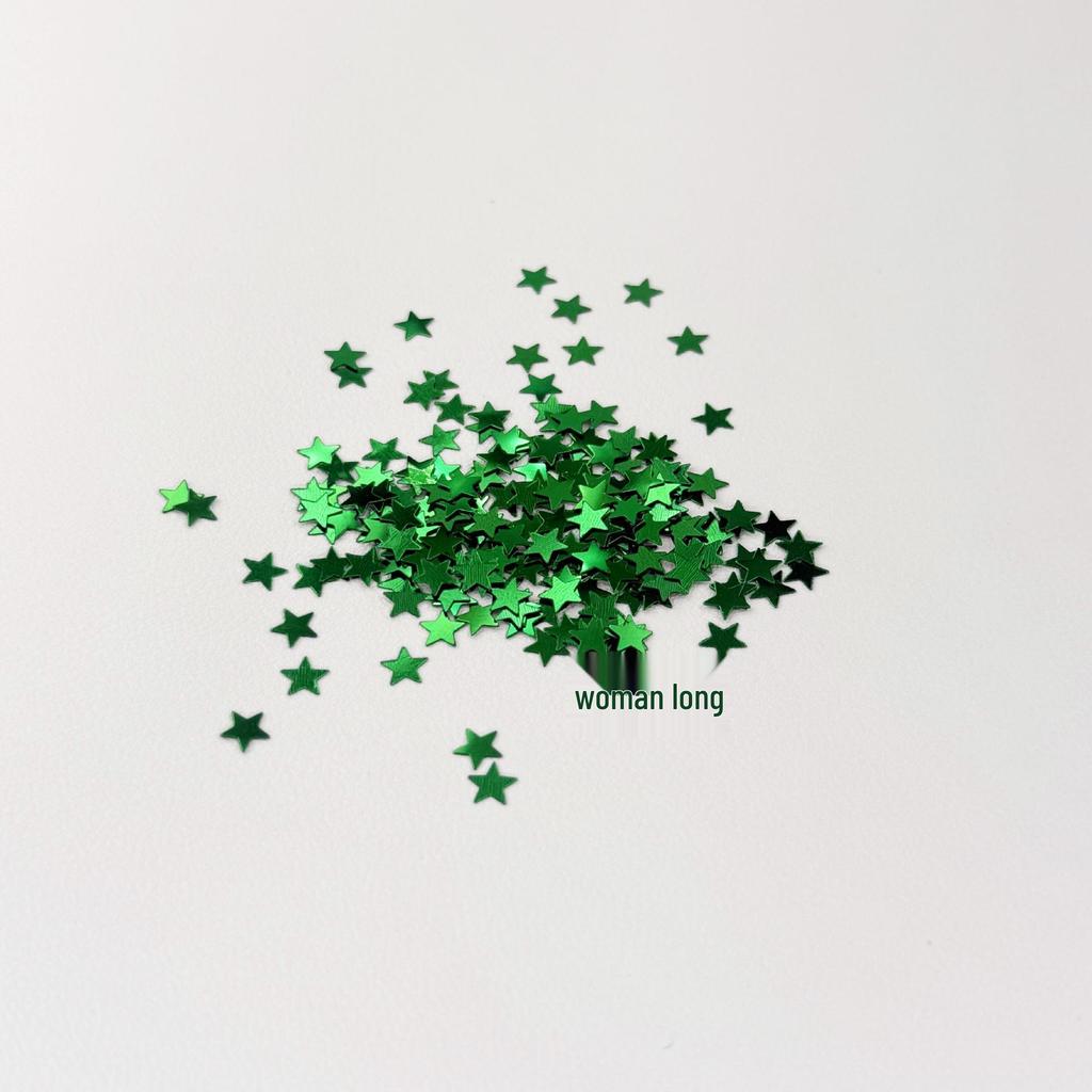 10-25MM Golden Star PET Sequins for DIY Jewelry & Clothing Accessories