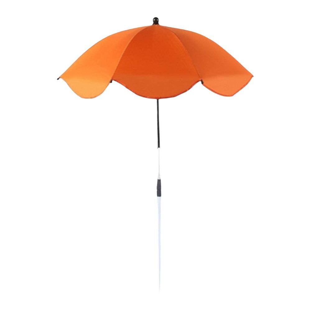 65cm Telescopic Plant Umbrellas Adjustable Garden Umbrella Shade Outdoor Sunblock Cover  Flowers