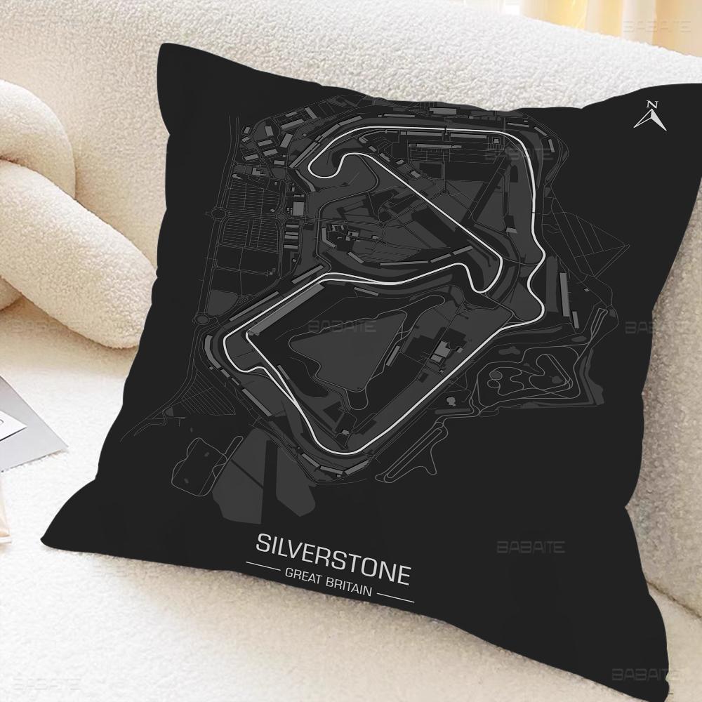 City Urban Route Cushion Cover Pillowcase Upholstery Sofa Throw Pillow Home Decor Pillowcas