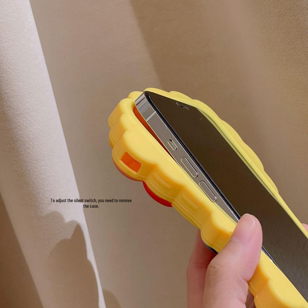 Three-Dimensional Cartoon Clown Silicone Case for iPhone 11/12/13/17 Pro Max